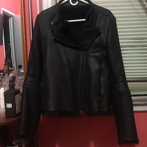 Prada leather jacket